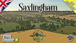UTTERLY BREATHTAKING! - Saxlingham by Farm Sim Brisco - Early Access Map Tour - Farming Simulator 25