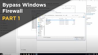 Video #1 - How to Bypass Windows Firewall to Launch the GoAccelerator or GoEmulator