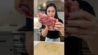 Cooking a Frozen Steak in the Air Fryer | MyHealthyDish