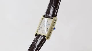 【CARTIER カルティエ】マストタンク／MMサイズ／クォーツ／アンティーク時計【スイートロード公式】