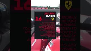 📻 Leclerc’s radio: “It’s a miracle if we finish on the podium” | F1 Hungarian Grand Prix 2025