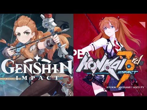 Collab Characters - Genshin Impact vs Honkai Impact 3rd