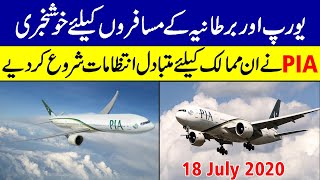 PIA Making Arrangements to Transport Pakistanis to Europe, UK