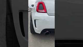 Fiat Abarth 595 200 bhp akrapovic exhaust sound