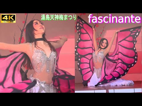 4K【fascinante】Part3 ベリーダンス 湯島天神梅まつり