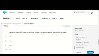 Explore Navigation | Cert Prep: Salesforce Certified Associate | Salesforce