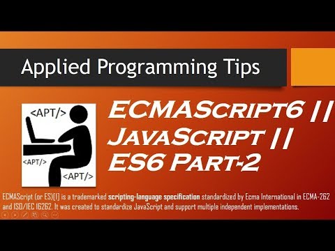 ECMAScript || Javascript Part-2 (Differences between ES & JS) ( Best Tips for 2017)