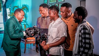 Obby Alpha Ft  Mwahangila - Nitetee ( Behing The Scene ).