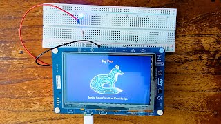 Touch the Fox and Watch the LED Light Up! 🦊✨ | STM32F7 GUI Project (TouchGFX + CubeIDE)