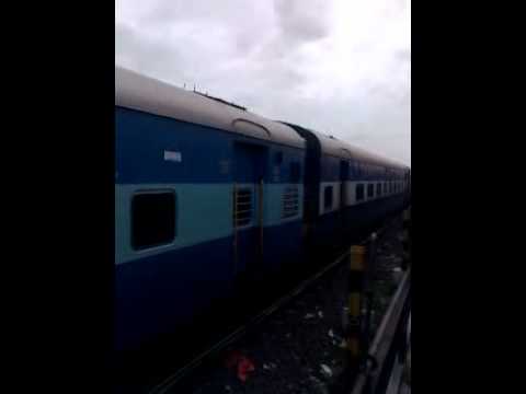 WDG3 Taking Kakinada Express at Shirdi Sainagar station...