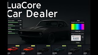 Next-Level FiveM Car Dealership with Clean UI & Full Features