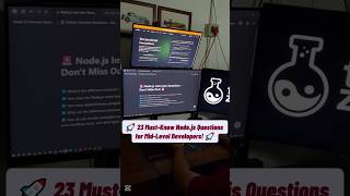 🚀 23 Must-Know Node.js Questions for Mid-Level Developers! 🚀