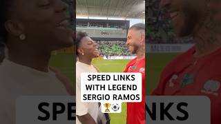 Legendary Sergio Ramos x Speed link up😍