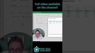 Tip: Get multiple Shipment Lines into one Service Invoice | NAV SEAL