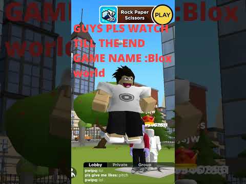 PLS WATCH TILL THE END |#roblox #bloxworld #bloxfruit #viralvideo #viralshorts | bloxworld5729974