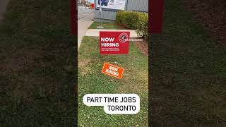 Part time jobs Toronto #parttimejobsforstudents #parttimejobs #canadajobs #internationalstudents