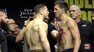 UFC 318: Marvin Vettori vs. Brendan Allen Weigh in Face Off