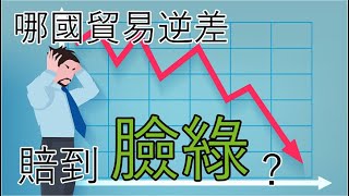 動態競條圖 | 你知道哪個國家貿易逆差最多？