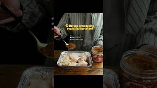 tips menyimpan daging ayam yang benar #tipsdapur #tipsmasak #masakanseharihari