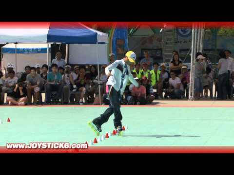 Freestyle Rollerblade Slalom style Champion - 2008 - Chen Chen - 陳晨