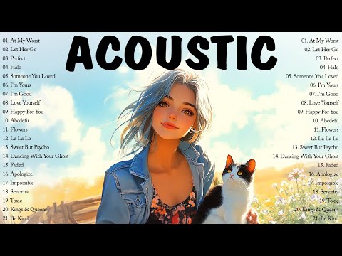 After the Rain 🌧 Acoustic Love Songs 2025 🌙 English Healing Vibes