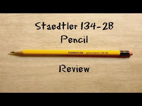 Staedtler 134 2B Pencil Review