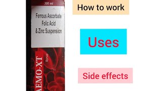 Ferrous Ascorbate Folic Acid Zinc Suspension syrup || Anemia || Folic Acid #shorts