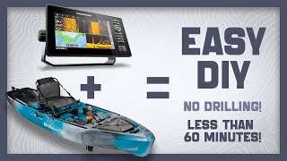 Installing the NEW Humminbird XPLORE on My Old Town Sportsman 120 PDL Pro Kayak – Easy DIY Guide!