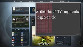 how to open Console in CS:GO and how to activate fix 2017