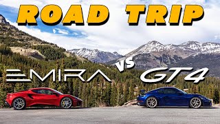Emira vs GT4 - Our biggest Road Trip yet! || Road to 1,000, Part 1