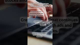 Passive Income Online: Real or Myth? 💼💻
