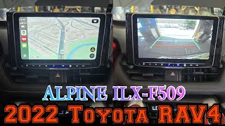 2019-2025 Toyota RAV4 Alpine ILX-F509 Wireless Carplay Android Auto 9" HD SCREEN