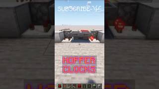 How to DELAY A SIGNAL using HOPPER CLOCK EXTENDERS! | Redstone with PsiVolt #minecraft #redstone
