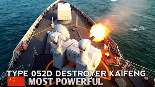 China launches fourth most powerful Type 052D destroyer Kaifeng
