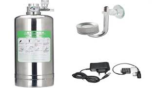 Aquarium CO2 Generator system Kit Stainless Steel CO2 Cylinder Generator System