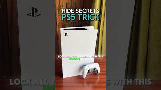 PS5 secret trick to lock or hide all your secret games! 🫨🤫 #gaming #playstation5