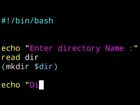 #youtubeshorts #shell  #termux  make directory using Shell Script