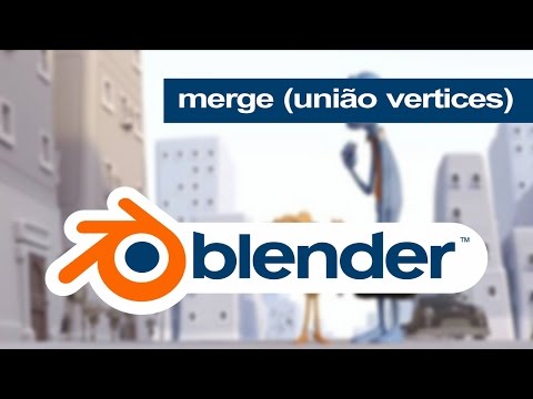 Curso Blender #16 - Merge (união de vértices)