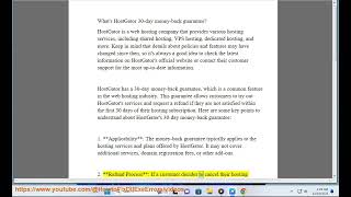 HostGator 30-day money-back guarantee