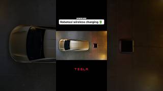 No hands required to charge the Cybercab because it'll be wireless! #tesla #teslarobotaxi