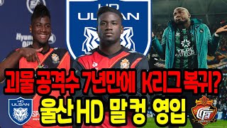 괴물 공격수 말컹 7년만에 K리그 복귀?
