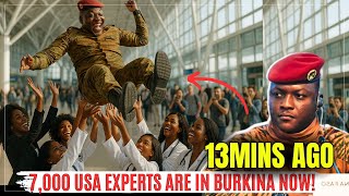 Traore SHOCKS The World: 7,000 USA Doctors & Engineers Just Landed In Burkina Faso