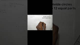 How to draw ellipse by concentric circle method