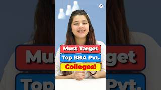 🤩Top 3 Private BBA Universities ✅Best BBA Colleges in India! BBA 2025 #Shorts #BBA #BBACourse