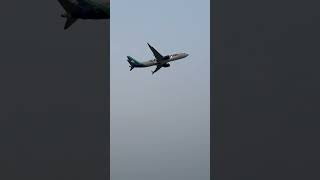 Iceland Air takeoff