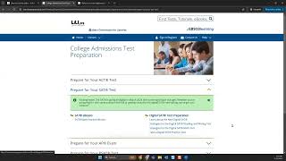College Preparation Resources on LearningExpress Library