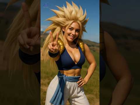 Dragon Ball Z Gender Bender Part 1: Saiyans as Women #dragonball