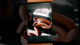 I have very diffrent artstyles #formula1 #digital art #f1 #art #procreate #artist #procreate