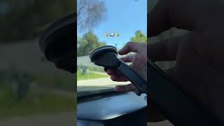 Secure phone mount for stress-free driving #carcharger #caraccessories