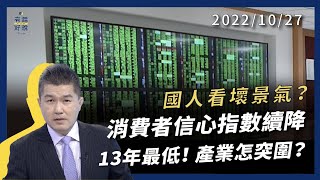 消費者信心指數13年最低！國人看壞景氣？通膨止不住？全球經濟衰退？台灣產業如何突圍？（公共電視 - 有話好說）